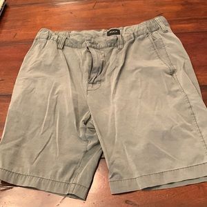 RVCA shorts with belt loop. Stretchy material. Size 32.
